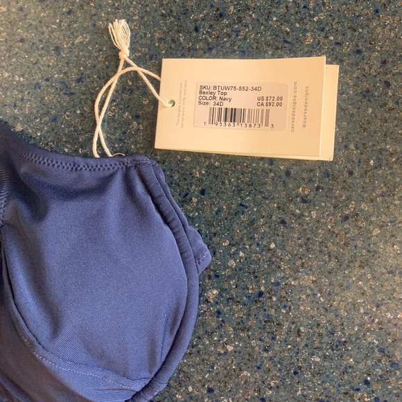 Carve Designs Bikini Top NWT - Picture 2 of 7